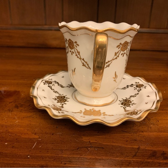 Lenwile Dining Lenwile China Ardalt Japan Cup Saucer Hand Painted